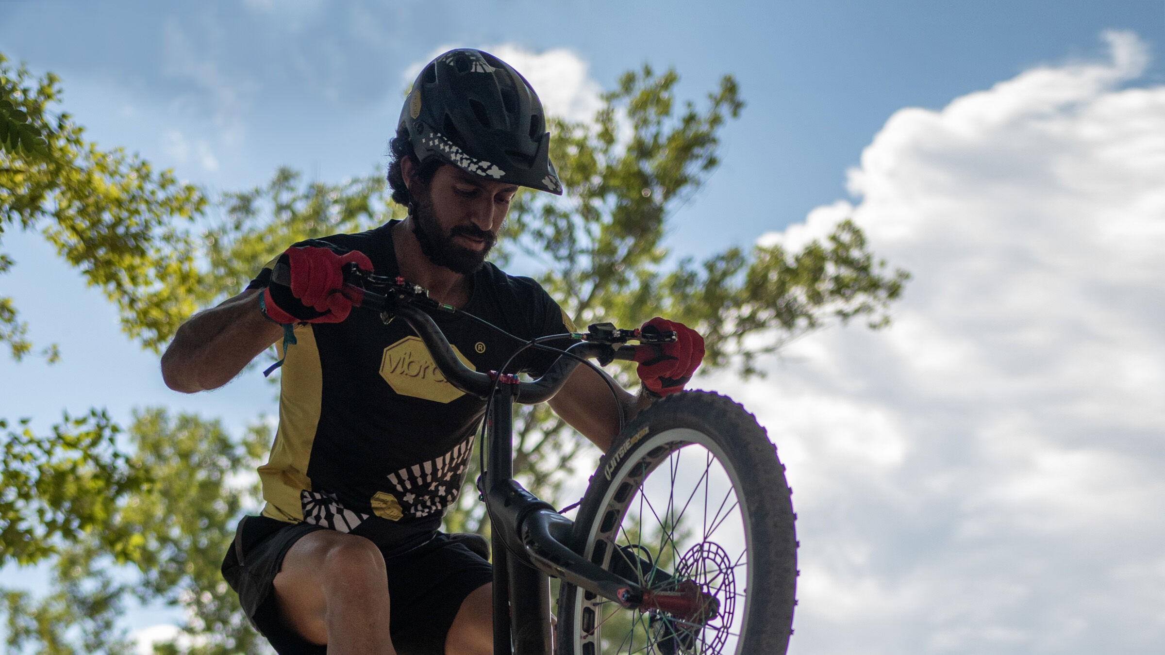 Trial Bike Italian Champion  Andrea Pilo